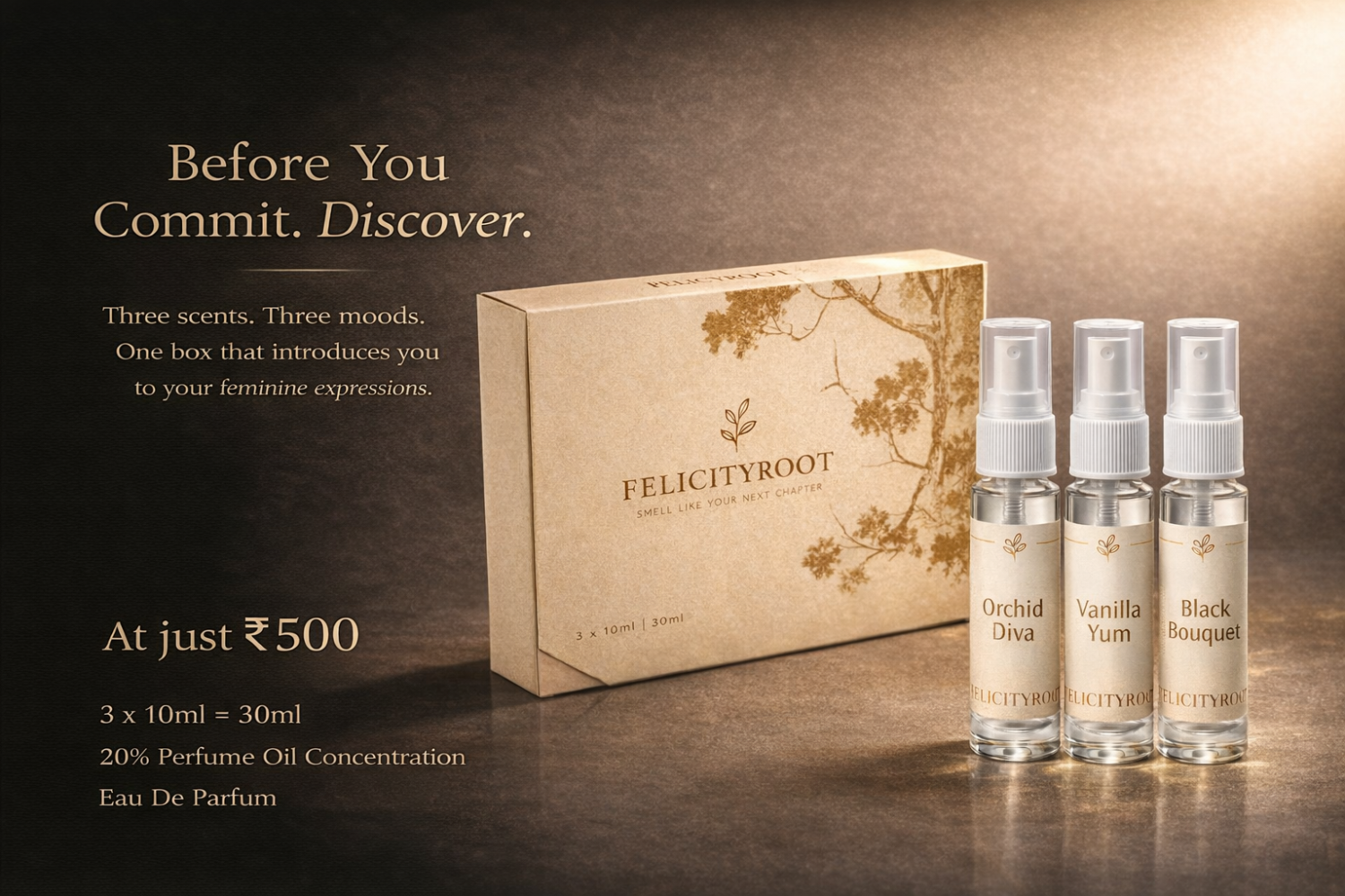 Women’s Tester Set of 3 (3x10=30ml)